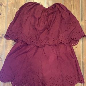 H&M strapless romper
